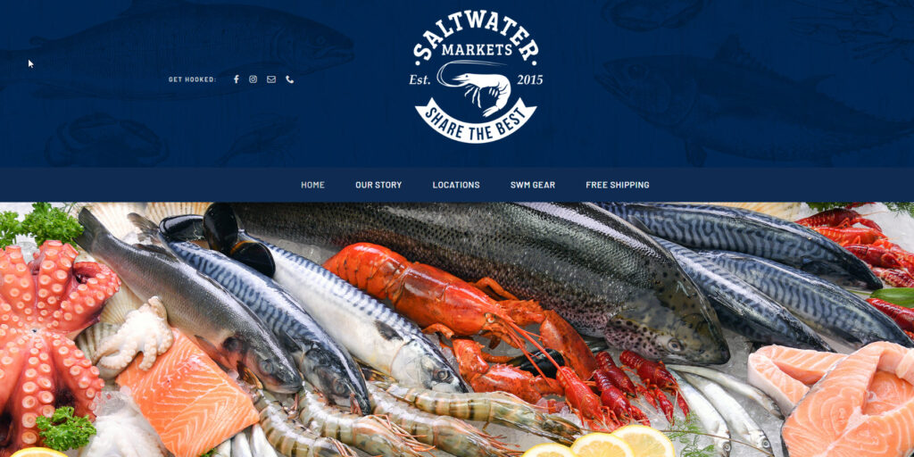 Saltwater Markets serving up freshest seafood around for the United Chestnuts Test Kitchen.