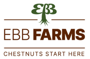 EBB Farms Chestnut Nursery Orchard logo