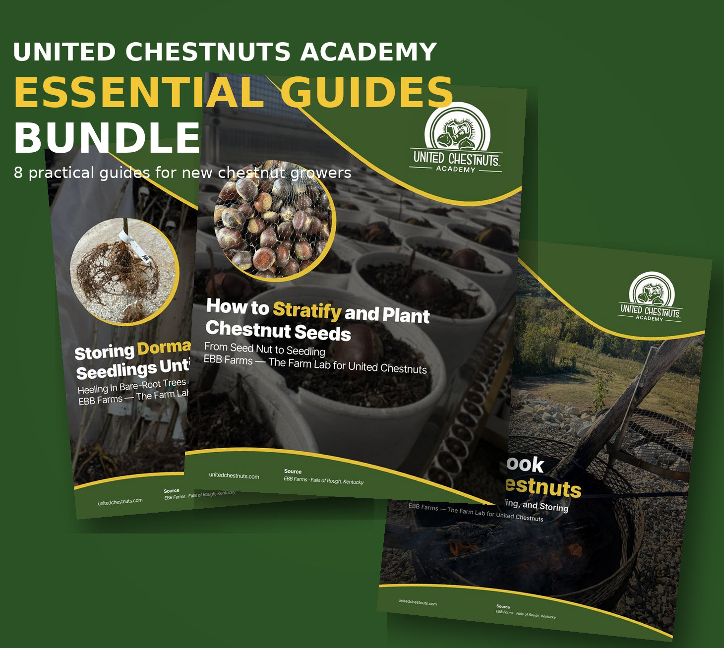 United Chestnuts Academy chestnut growing guide bundle from EBB Farms