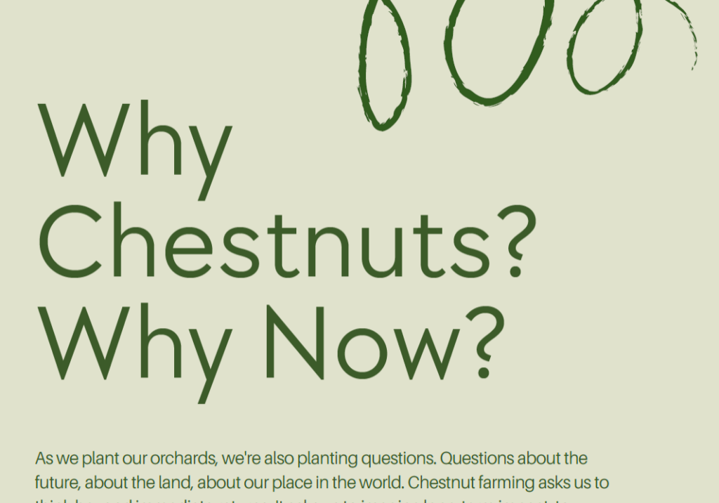 Find Your Why In Chestnut Farming PDF