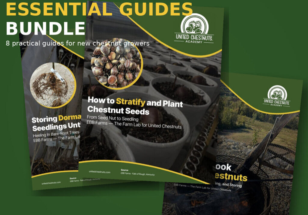 United Chestnuts Academy chestnut growing guide bundle from EBB Farms